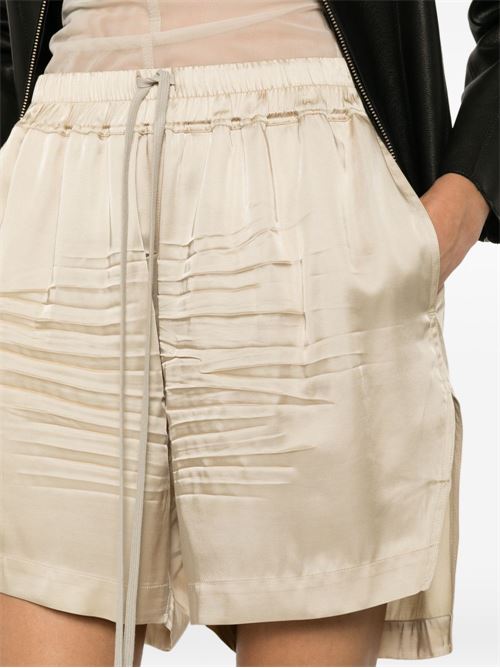 Crinkle satin shorts RICK OWENS | RO01F6351SCH138